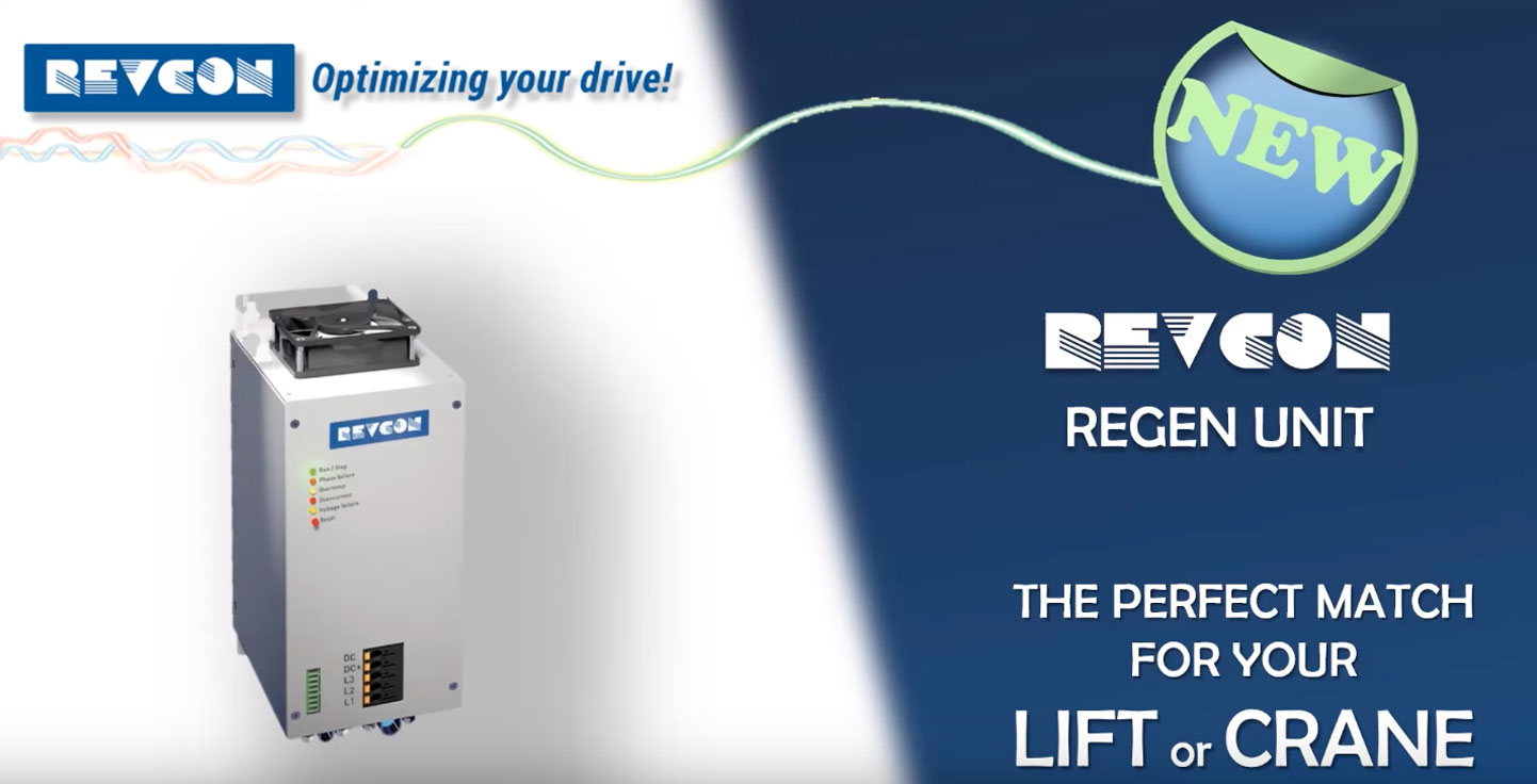Die REVCON® Rückspeiseeinheiten arbeiten im Gegensatz zu Bremswiderständen nach dem Prinzip der Nutzbremsung.